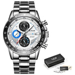 Stainless Steel Waterproof Watch