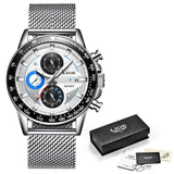 Stainless Steel Waterproof Watch