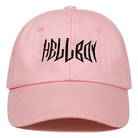Pink HellBoy Cap