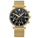 Gold Sport Watch